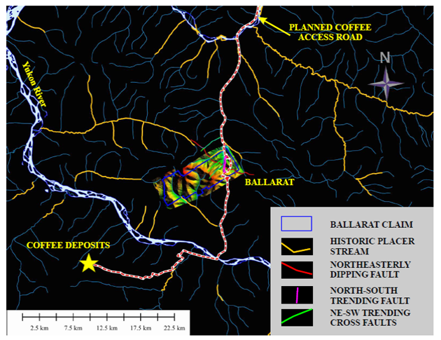 Ballarat site map