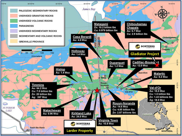 BonTerra Property Map