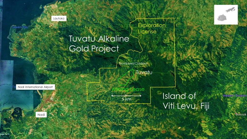 Canadian Explorer Starts Geochemical Survey over Fiji Caldera