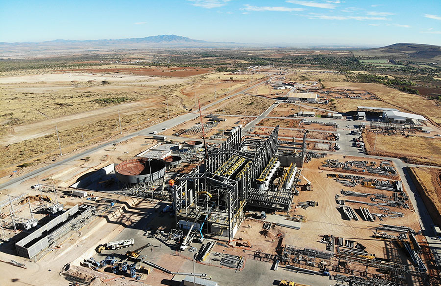 Silver JV Plant Construction 'On Track'