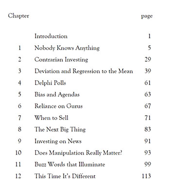 Table of Contents