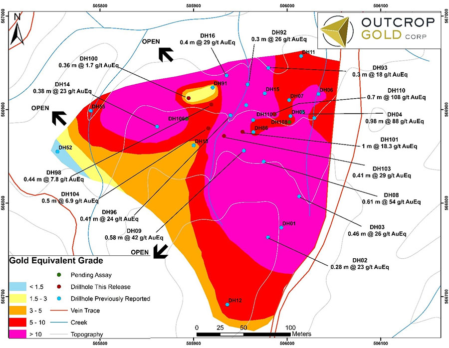 Explorer Strikes over 2 Kg/Tonne Silver Equivalent in 3 of 5 Holes Drilled at Colombia Property 