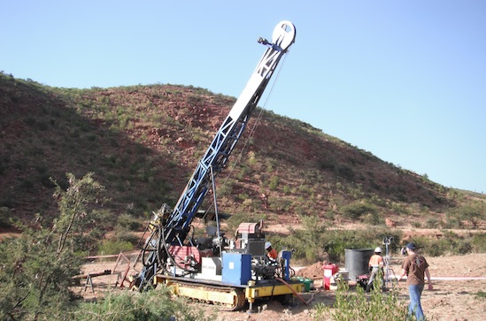 Geotech Drilling at Debarwa