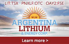 Learn More about Argentina Lithium and Energy Corp.