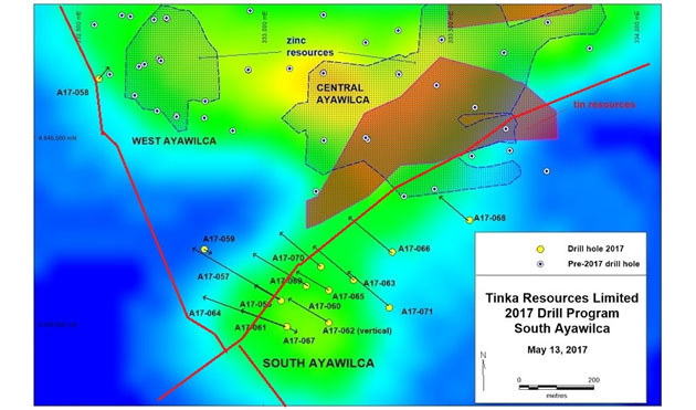 2017 South Ayawilca Drill Program
