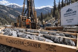 900-Foot Tungsten Strike Confirmed as Idaho Drill Program Extends Historic Vein System