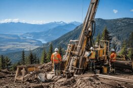 First-Ever Drilling Tests BC Silver Target After 1,300 g/t Surface Sample